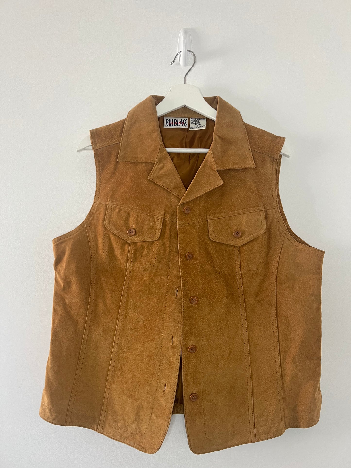 Vintage Suede Bill Blass Vest