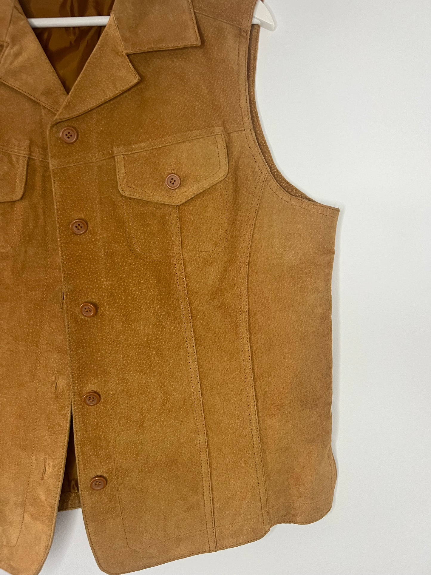 Vintage Suede Bill Blass Vest
