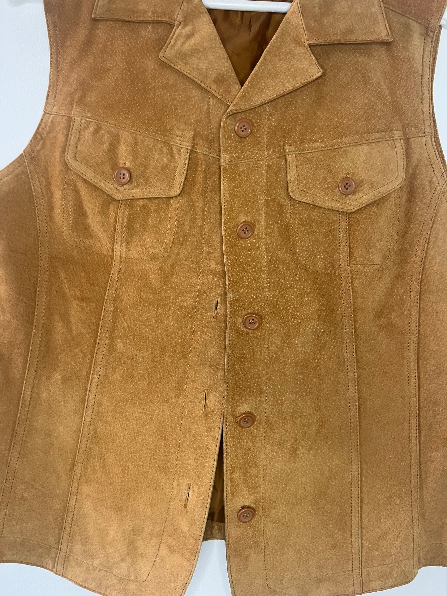 Vintage Suede Bill Blass Vest