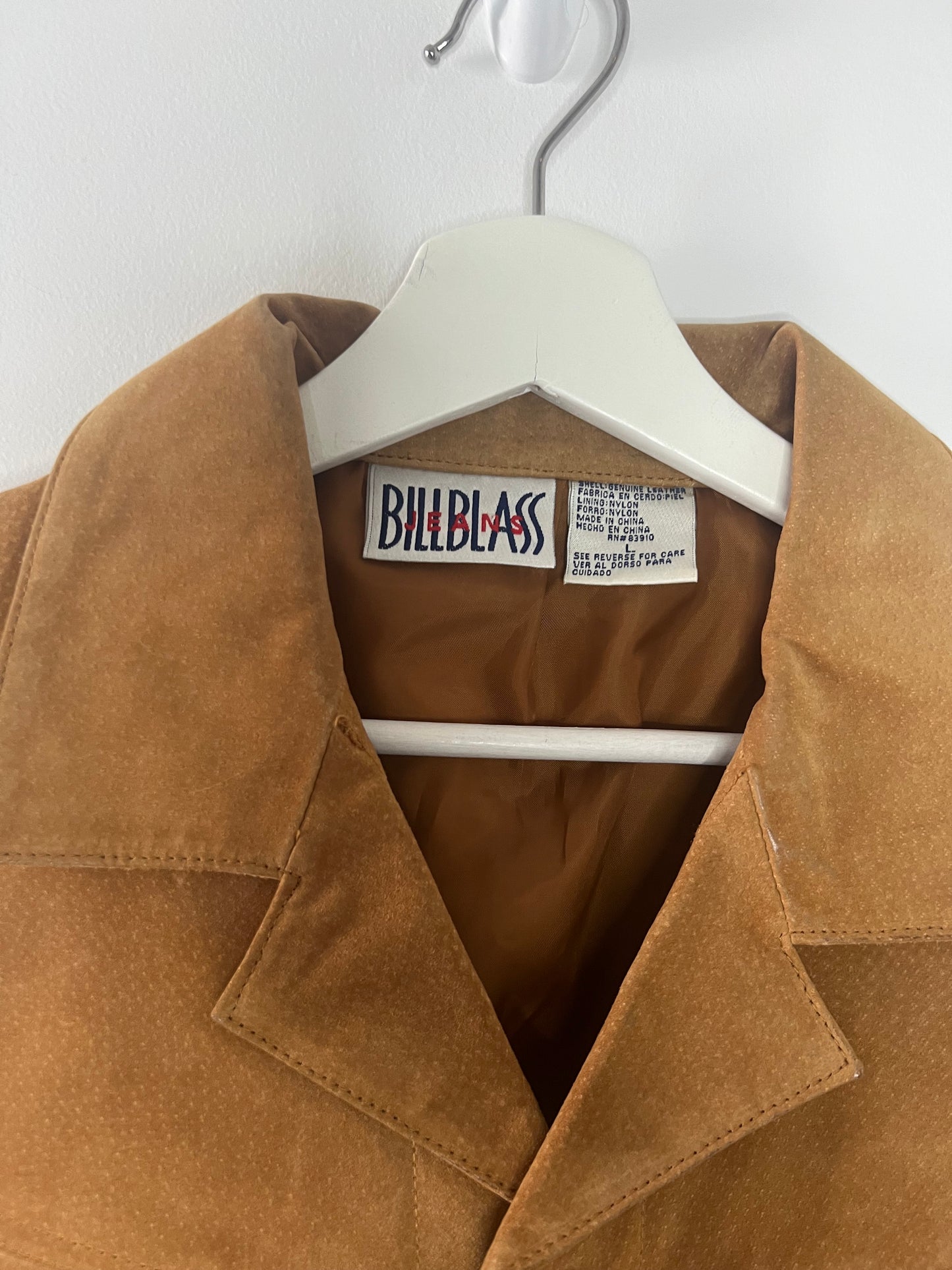 Vintage Suede Bill Blass Vest