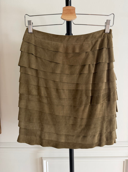 Vintage Ralph Lauren Suede skirt
