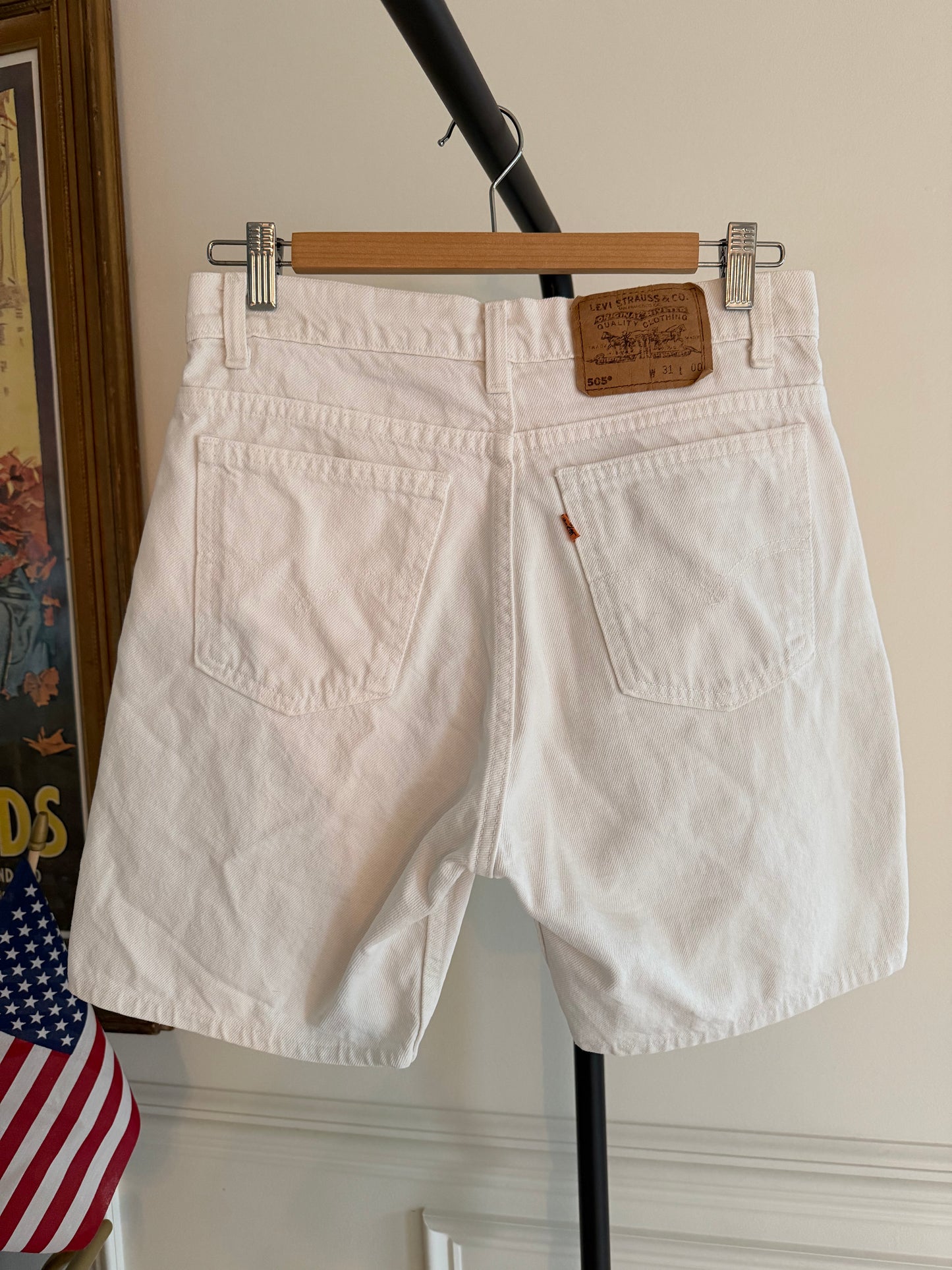 Vintage Levi’s orange tab shorts